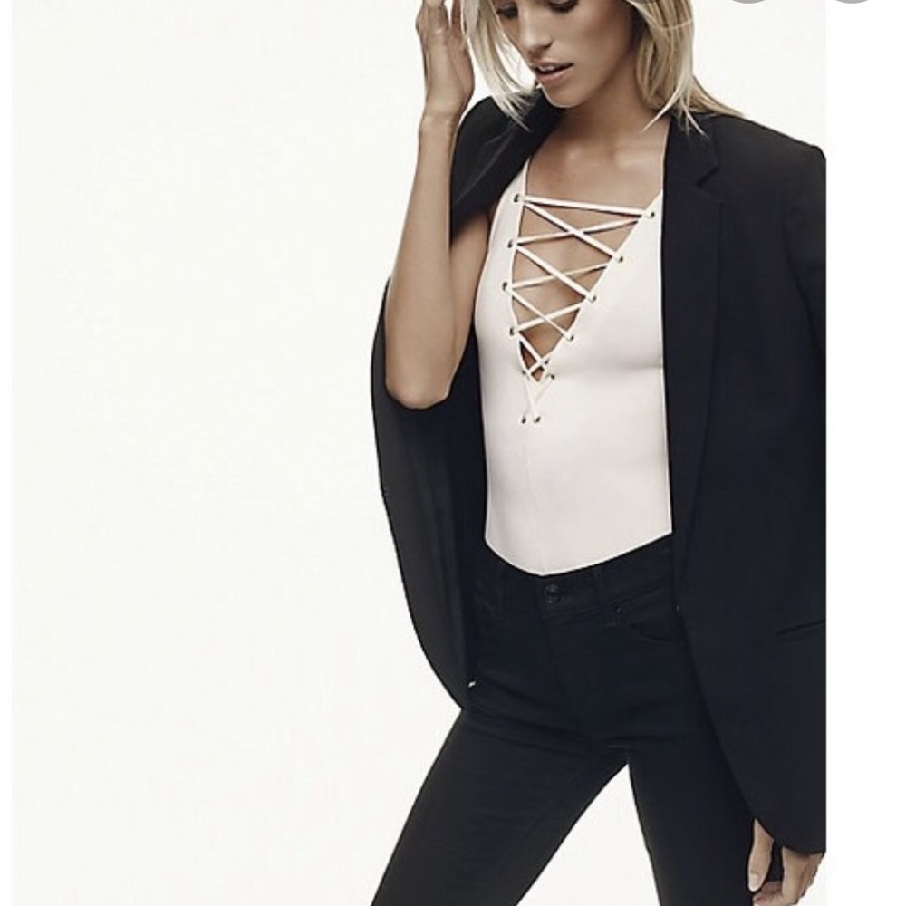 Ladies Express cream bodysuit